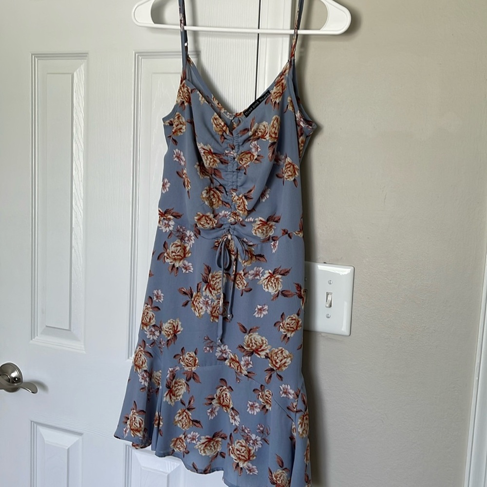 XS floral women’s mini sundress